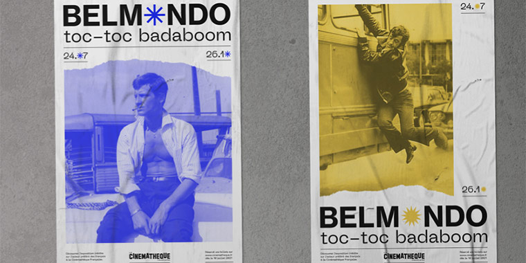 Affiche du projet Belmondo toc-toc badaboom