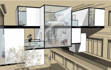 Laurie Cerra - Projet le Bon Marché - Archi design Laurie Cerra - Projet le Bon Marché - Archi design
