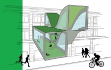 Auxane Gloanec - Projet le Bon Marché - Archi design Auxane Gloanec - Projet le Bon Marché - Archi design