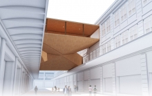 Zacharie Cagnato - Projet Pont habité - Archi design Zacharie Cagnato - Projet Pont habité - Archi design