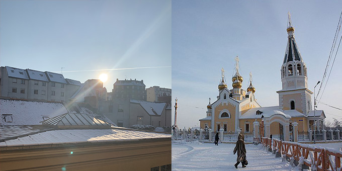 Rennes et Yakoutsk